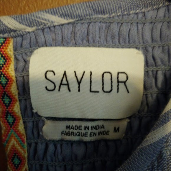 Saylor "Zinnia" Smocked Cotton Dress - Picture 4 of 6